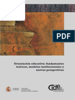 Libro Orientacion Educativa Funamentos Teoricos Modelos