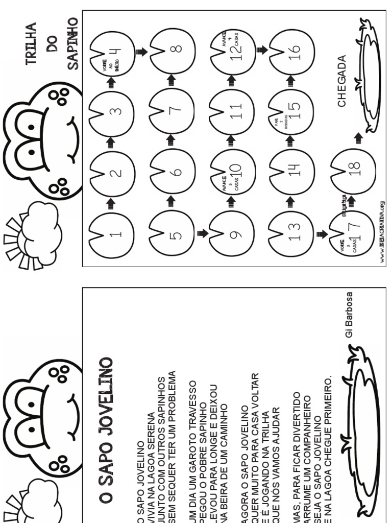 Jogo trilha sapo jovelino pdf