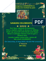Sawan Celebration: All Gorgeous SHRIMATIS in The Group Are Invited To Join