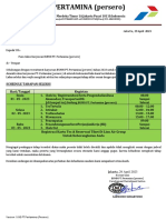 SURAT PANGGILAN TES PT. PERTAMINA (Persero) JAKARTA