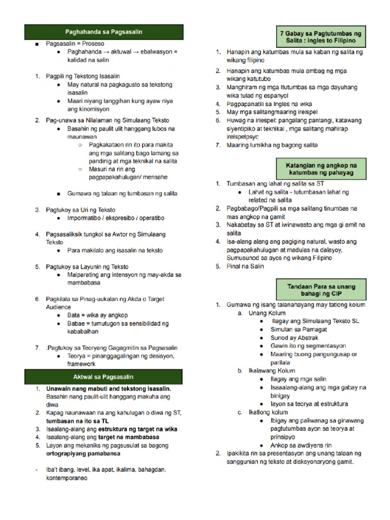 Fil Finals | PDF