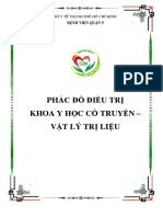 Phác Đồ Điều Trị Khoa Y Học Cổ Truyền - Vật Lý Trị Liệu