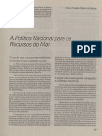 A Política Nacional para Os Recursos Do Mar: O Uso Do Mar: Um Panorama Histórico