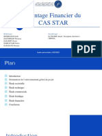 Montage Financier Du Cas Star: Réalisé Par: Encadré Par