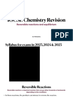 IG Chemistry Reversible Reactions and Equilibrium