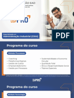 Pos Graduacao Administracao Industrial