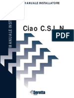 Ciao C.S.I. N: Manuale Installatore