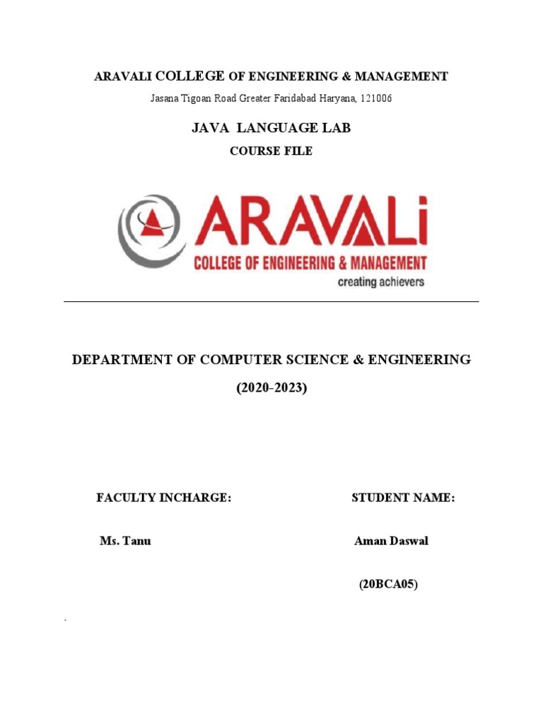 Aman JAva | Download Free PDF | Computer Program | Programming