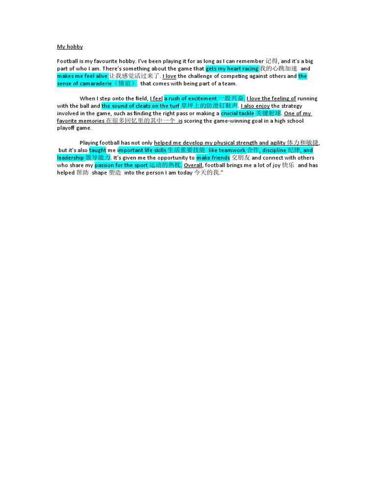 My Hobby Essay Pdf