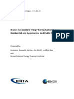 Brunei Darussalam Energy Consumption Survey Residential and Commercial and Public Sectors