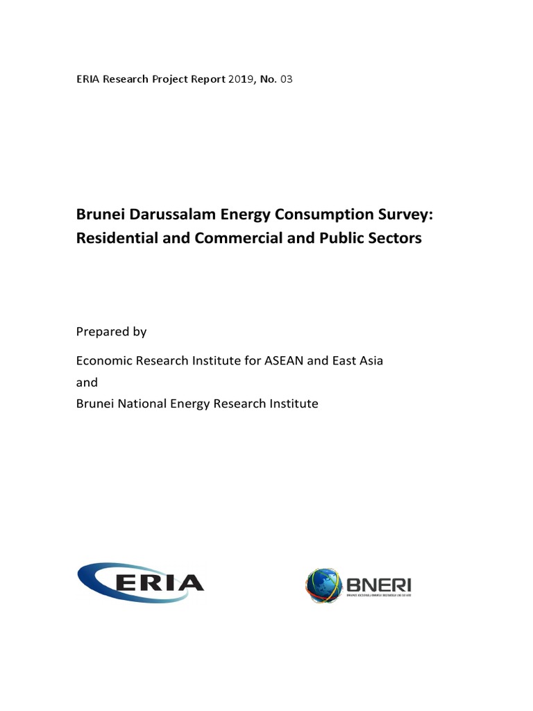 Brunei Darussalam Energy Consumption Survey Residential and Commercial