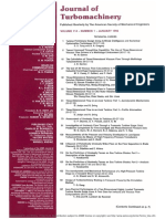 Transactions Off The ASME: Journal of Turbomachinery