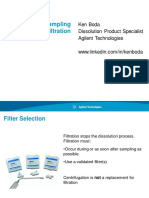 Dissolution Sampling and FIltration