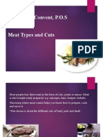 Meat Types and Cuts