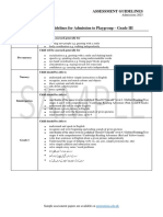 Assessement Guidlines PG III 23 24