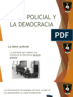 Labor Policial y Democracia
