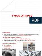 Types of Pipes Explained