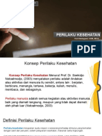 Perilaku Kesehatan