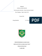 Makalah Critical Book Review Diajukan Untuk Memenuhi Mata Kuliah: Metode Penelitian Kualitatif Dosen Pengampu: Bapak. Juanda, M.PD