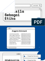 Kelompok Pancasila Sebagai Etika