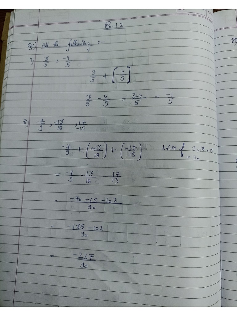 Maths ex 1 2 pdf