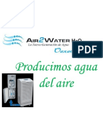 Producimos Agua Del Aire