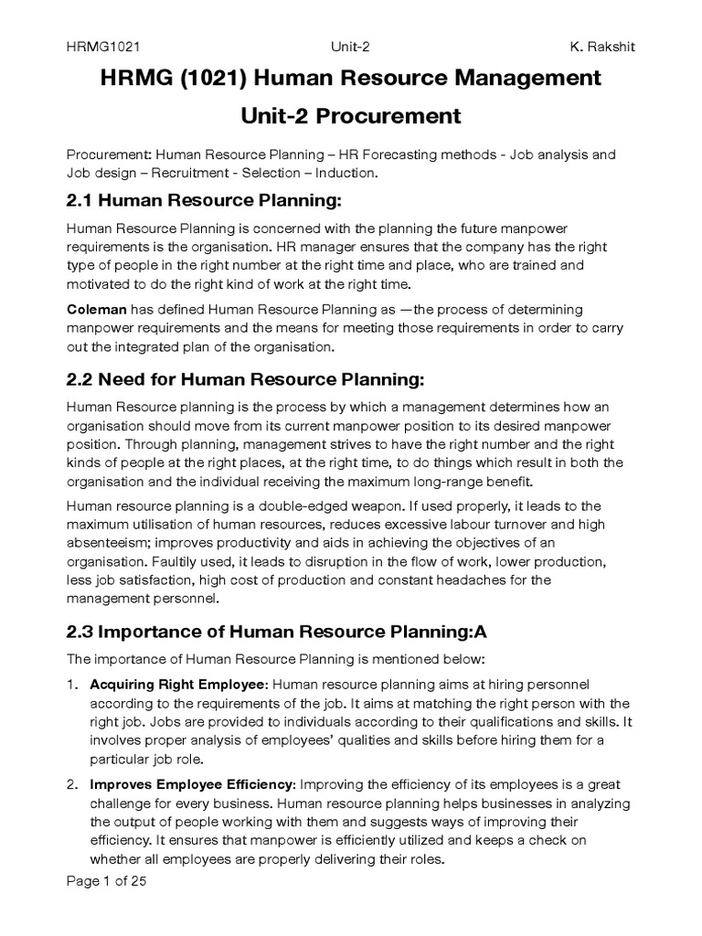 hrmg-1021-human-resource-management-unit-2-procurement-pdf-human