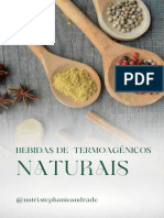 Bebidas termogênicas naturais