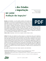 Exigências dos EUA para importação de carne