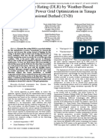 Dynamic Line Rating (DLR) by Weather-Based Calculation For Power Grid Optimization in Tenaga Nasional Berhad (TNB)