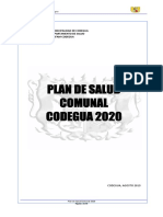 Plan de Salud Comunal CODEGUA 2020