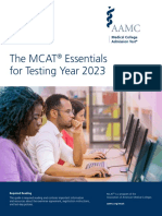 The Mcat Essentials For Testing Year 2023: Required Reading