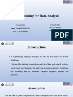 R Programming for Data Analysis and Forecasting