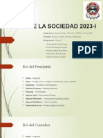 Roles de La Sociedad 2023-I