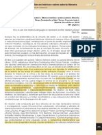 Los Papeles Del Autor/a. Marcos Teóricos Sobre Autoría Literaria