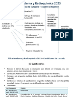 Condiciones de Cursado - Cuadro Sinóptico: Aprobación Directa y Aprobación No Directa Aprobación Directa