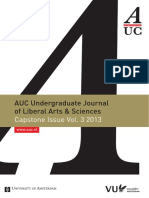 Auc Capstone Journal Vol 3