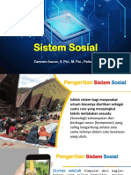 Sistem Sosial - Sosiologi