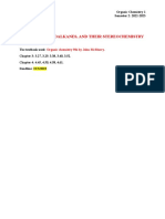 Alkanes, Cycloalkanes, and Their Stereochemistry: Organic Chemistry 1 Semester 2: 2022-2023