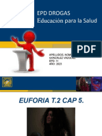 Epd Drogas Educación para La Salud: Apellidos, Nombre: Fátima González Vázquez EPD: 11 AÑO: 2023