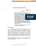 Globalização, trabalho e gênero: impactos e desafios