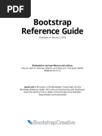 Bootstrap Reference Guide Bootstrap 4 and 3 Cheat Sheets Collection Bootstrap 4 Quick Start