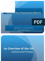 Legal Framework For UN PKOs