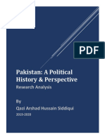 Pakistan - A Political History & Perspective by Qazi Arshad Hussain Siddiqui