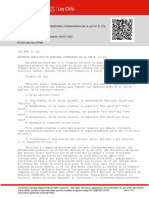 Ley 21502 prorroga habilitación temporal médicos especialistas sector público hasta 3 años