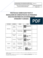 Protocolo de Buen Trato y Resolucion de Conflictos