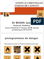 Les Intoxications Accidentelles Et Domestiques de L'Enfant: DR Bugin Jean