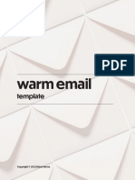 U4 - 01 - Warm Email Template