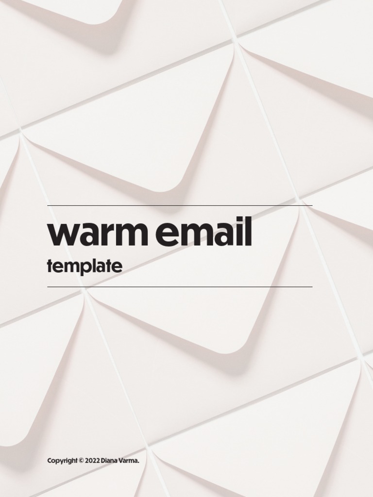 U4 01 Warm Email Template PDF Social Media Popular Culture U4 01 Warm Email Template PDF Social Media Popular Culture