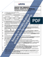 Banco Do Brasil 6 Simulado Escriturario Agente Comercial Pos Edital Cod 1732023903 Folha de Respostas